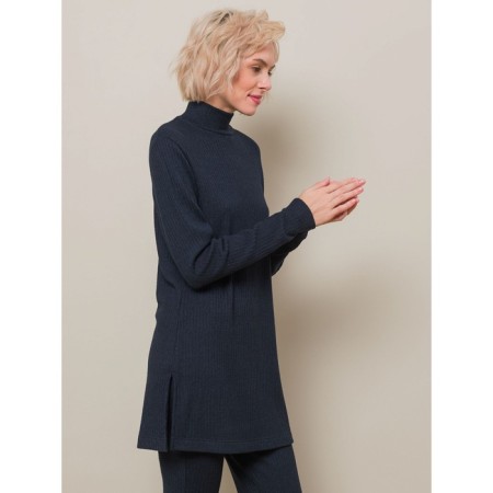 Female jumper, size 50, dark blue color-1