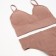 Female set (top, panties) Coffee color, size 42-44