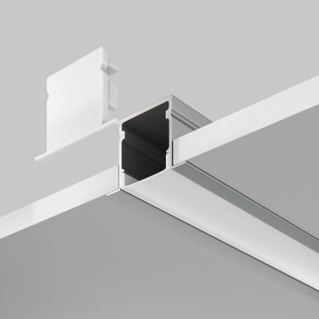 Aluminum profile built-in Led Strip Alm-2720-S-2M, 200x2.7x2 cm, silver color-2