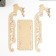 Captive blank "Sani. Type 1" set 3 parts, bottom 20x10 cm