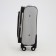 Small suitcase 20 "on lightning, code castle, with extension, color gray color
