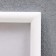 Photo frame plastic L-4 10x15 cm, white