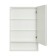 Aquaton Skandi Carder Mirror, 55 cm, white color