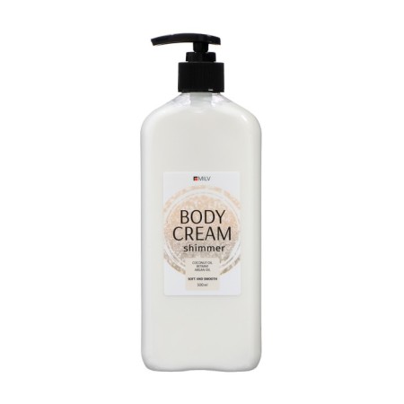 Body cream for body Milv Iris, Narcissus, Paculi, light wood notes, 500 ml