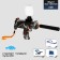 The Uzi automatic machine, shoots with gel bullets, works from the battery, mix