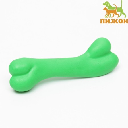 Chewing toy "Classic bone", TPR, 12.3 cm, green