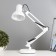 Table lamp "Unicum" E27 15W white 14.5x15x57 cm