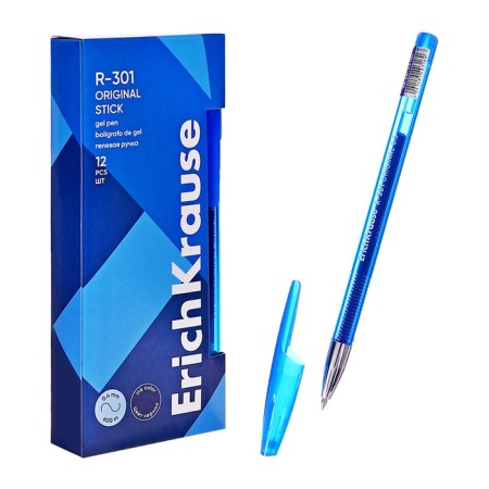 Gel handle R-301 Original Gel, node 0.5 mm, blue ink, letter line length 600 meters-8