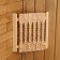 Layer wooden corner flat "Russian patterns" 29.5x27.5x6 cm
