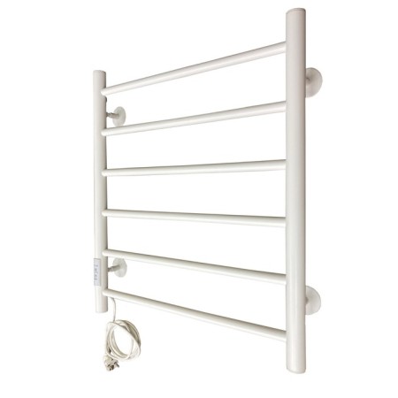 The electric heated towelputor "Sanprise" Aurora P6, 500x600 mm, left, white-1