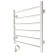 The electric heated towelputor "Sanprise" Aurora P6, 500x600 mm, left, white