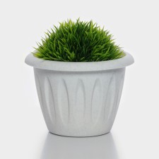 Kashpo wall “Felicia”, 1 l, d = 16 cm, marble color