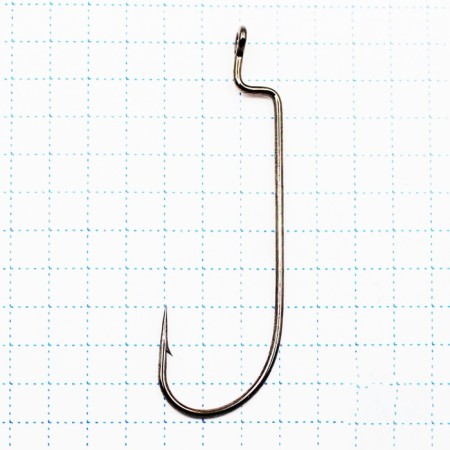 The hook KOI O’HAUGHNESSY WORM, size 30 Int, BN color, offset 10 pcs.
