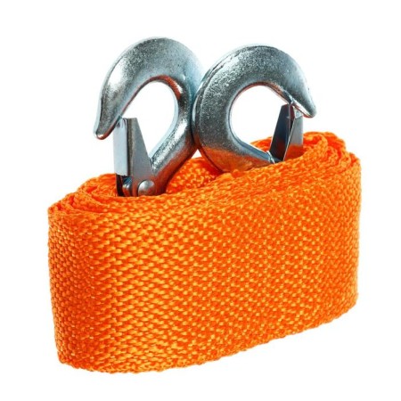 Torso towing cable, 12 tons, 4 m, 2 hooks