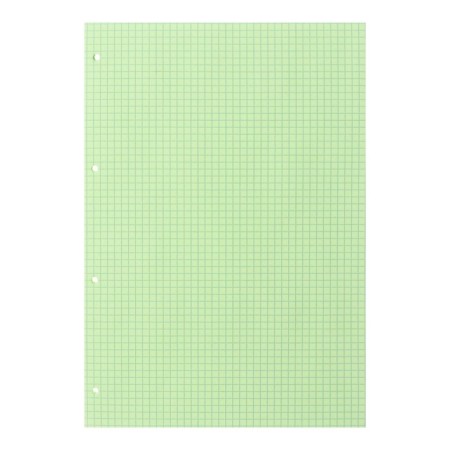 Smooth block for a notebook on A4 rings, 120 sheets in a BG cage, 4 colors, block 60 g/m2-3