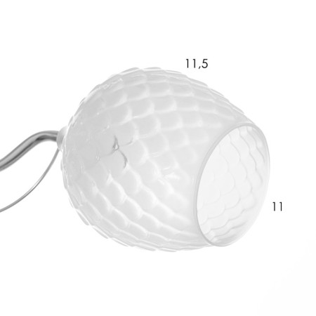 Eliyah chandelier 3he27 40W Belo-chromovy 47x47x18 cm Bayerlux-5