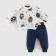 Set: jumper and pants crumb I am "raccoons", height 80-86 cm