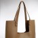 Women's bag-bag on a magnet, cosmetic bag, beige color