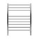 Terminus heated towel rail "Sicily" P9, 500x700 mm, Sensor Quick Touch, Chrome