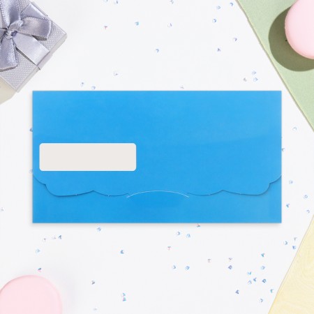 Money envelope "Happy Birthday!" Blooming garden, 18.5 x 8.5 cm-2