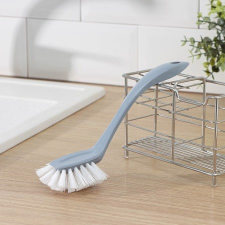 Brush for dishes with an ergonomic handle BALI, color mix-5