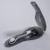 Academician for razor, with a lid, 16.6 × 5.5 × 3 cm, black color