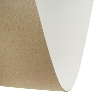 Binding cardboard (shell -shaped) 2.0 mm, 92 x 105 cm, 1250 g/m2, gray-1