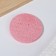 Washing sponge "softness", d = 10 cm, color mix