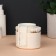 Container for storing cosmetic supplies "Zoy", 10 x 8.2 x 8.6 cm ivory color