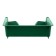 Paper tray Horizontal HEAMM "Leader", Green