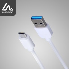 Luazon cable, microUSB - USB, 1 A, 1.5 m, thickened, white