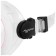 Diving mask Onlytop, white/pink color