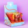 Caramel candy curly Sweet Ness Mix in the forms: Eskimo, Donut and Flower, 30 g