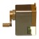 Mechanical sharpener with container classic gold