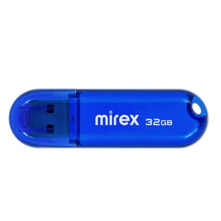 Flashka Mirex Candy Blue, 32 GB, USB2.0, Thu up to 25 MB/s, PLO up to 15 MB/s, blue