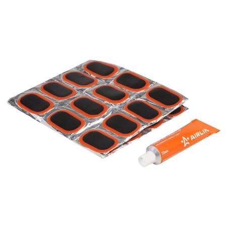 Remed complex for cameras, oval patches 35x24 mm - 48 pcs., Glue Activator 12ml ATRS105-2