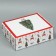 Folding box "heat and comfort", 27 x 21 x 9 cm, new year