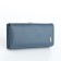 Women's wallet on magnets, blue color