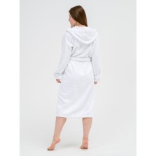 Frequencies Tainted Hood with a hood, size 56-58, white color