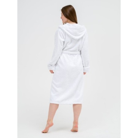 Frequencies Tainted Hood with a hood, size 56-58, white color
