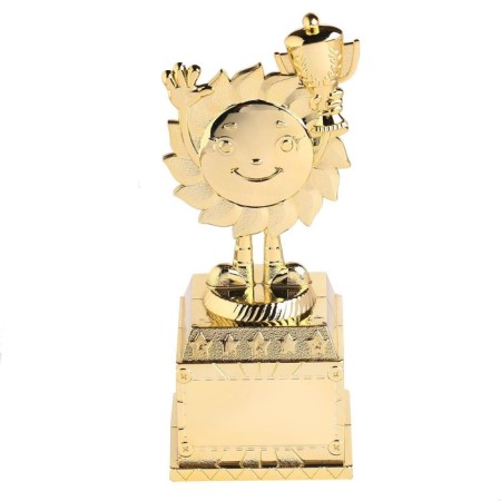 The reward figure is nursery, for application, cup, plastic, gold, 13 x 5.5 x 5 cm.-1