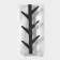 Wall hanger "Birch", 60.5 × 23.5 × 5.5 cm, black color