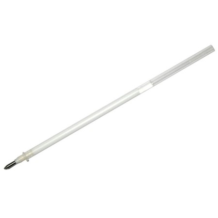 Gel rod 0.8 mm, Crown "Hi-Jell Pastel", 138 mm, ink white-1