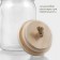 Glass Bank for bulk products with bamboo lid Bellatenero Eco, 250 ml, 6.5 × 12 cm