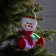 Christmas tree toy "Snowman", from batteries, glow of multi