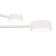Freya FR5363CL-06W TACTIC, 845x845x865 mm ceiling lamp, GX53, 6x48W, white color