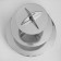 Curlery stand "Tenderness", silver color