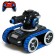 Radio controlled tank Moka shoots gel bullets, blue color