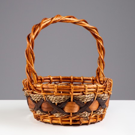 Set of baskets, 3pcs, 27 x 12 x 28cm, 34 x 14 x 34 cm, 41 x 16 x 40cm-2