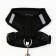 Drinking harness with a leash and reflective patch, s, ok 27, og 30-38, black